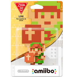 Amiibo Figur Link Zelda 30th Anniversary The Legend of Zelda 8bit
